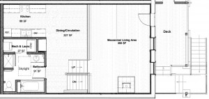 Laurel apartment floor plan